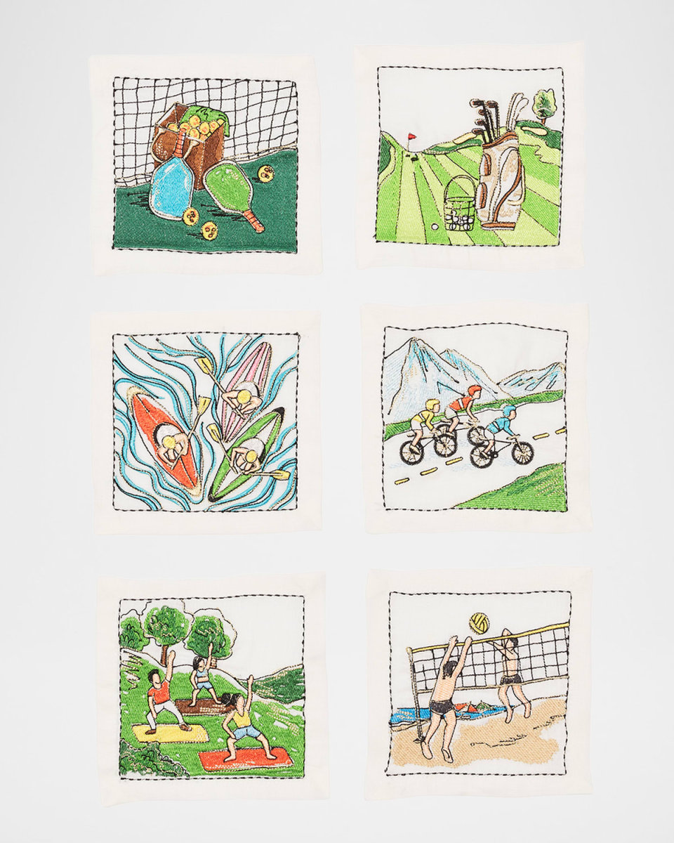 Venture Cocktail Napkins, Set of 6
